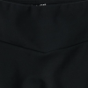 Girls Quick Dry V-Waist Flare Leggings - black