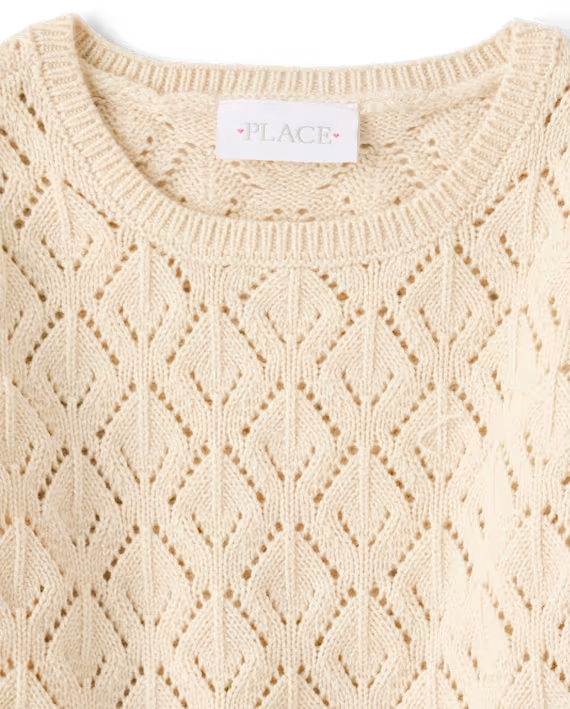 imgi_91_3062482_32DZ-1 Girls Scalloped Pointelle Sweater - cream
